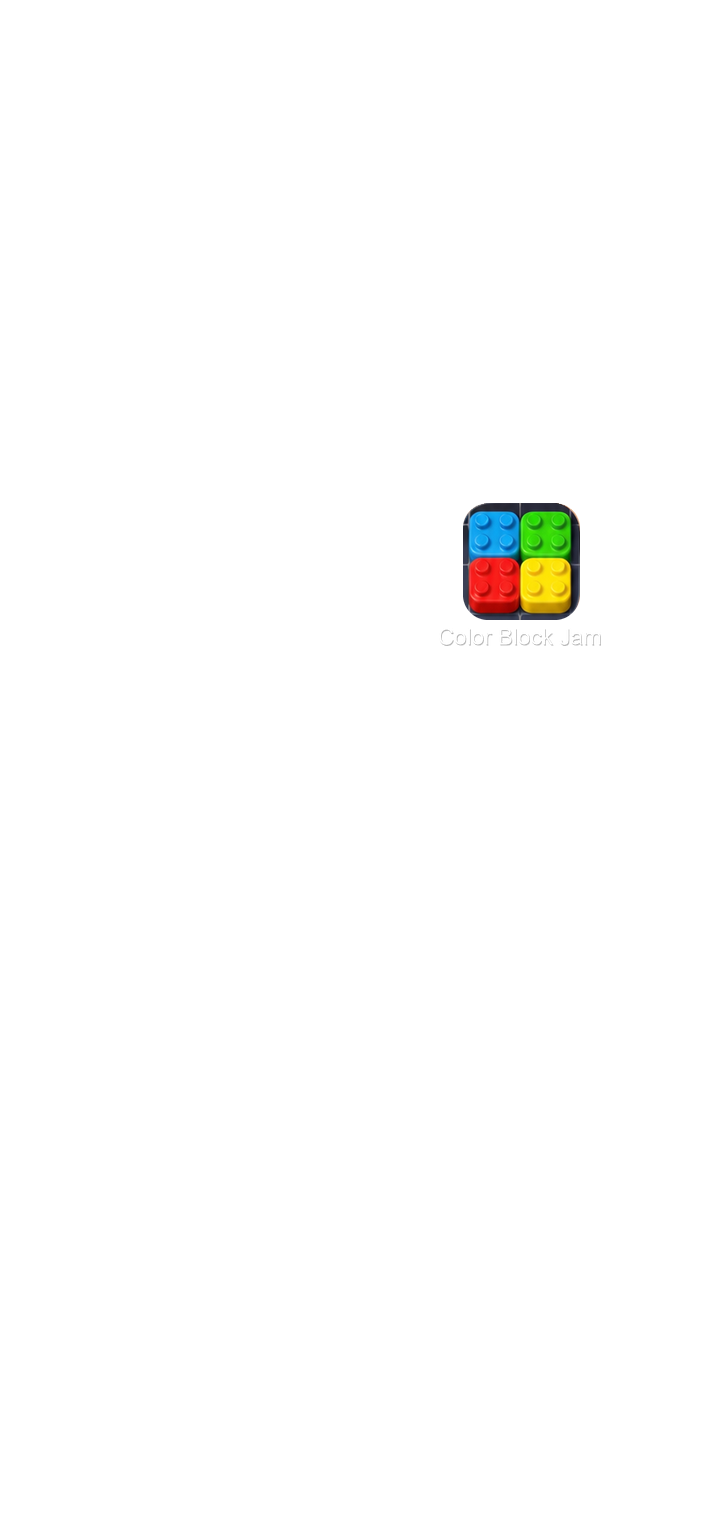 Interface mobile Color Block Jam